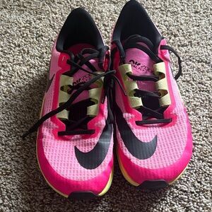 Nike Men’s Air Zoom Rival Fly Pink and Black Athletic Shoes